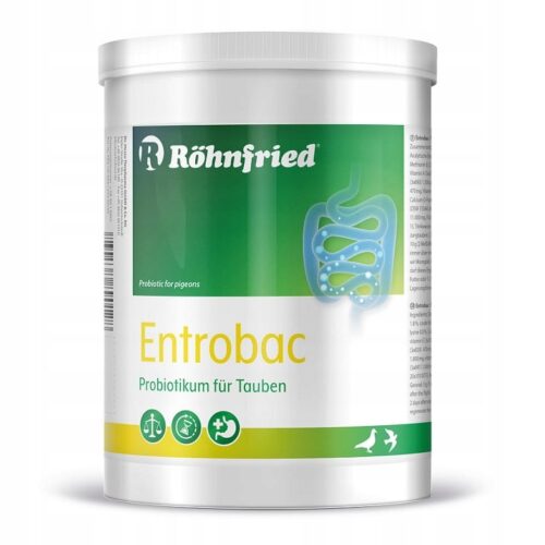Rohnfried ENTROBAC 500g dla gołębi probiotyk wzmocnienie odporności