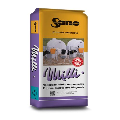 Sano Milli mleko dla cieląt,  1 OKRES ODCHOWU 25KG