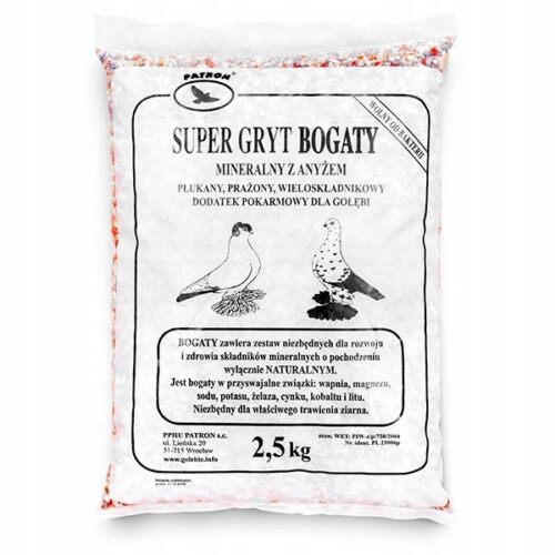 SUPER GRYT BOGATY mineralny z anyżem 2,5 kg