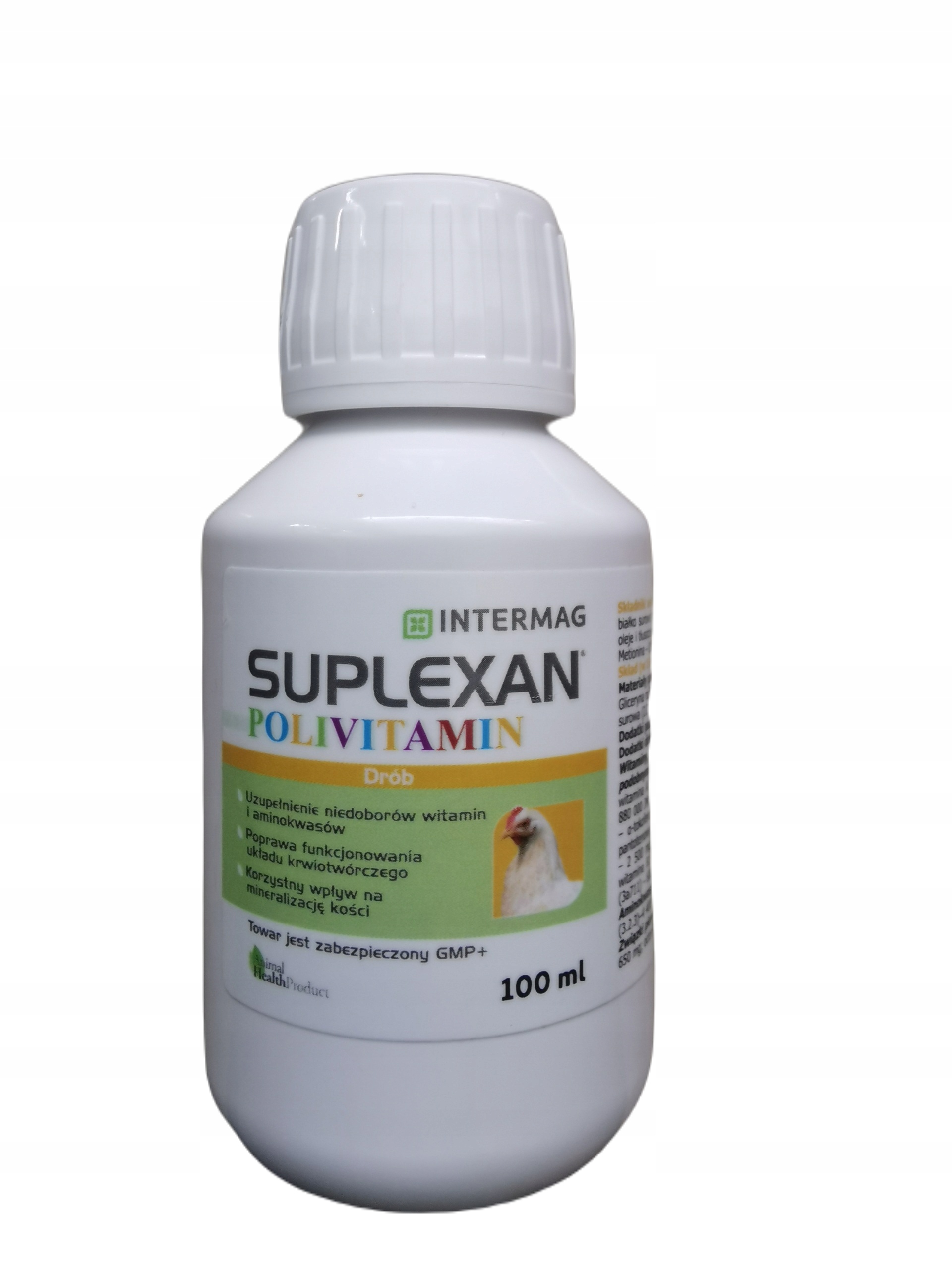 Witaminy dla drobiu Intermag Suplexan Polivitamin 100 ml