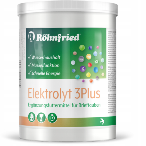 Elektrolity Dla Gołębi Nawodnienie Regeneracja Loty Rohfried 3 Plus 600g