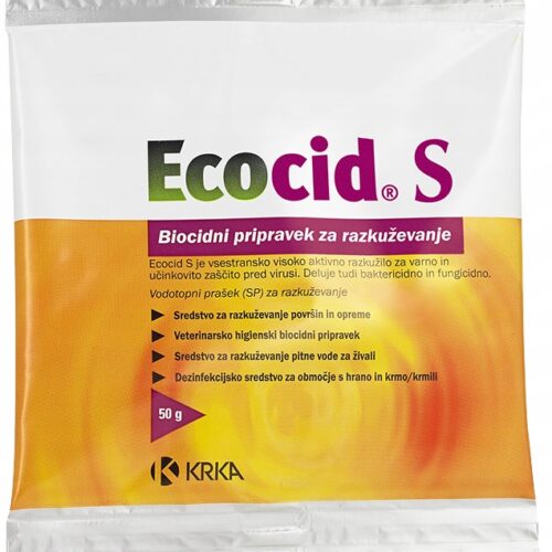 EcoCid 50g Preparat do Dezynfekcji Budynków Kurników Dezynfekcja