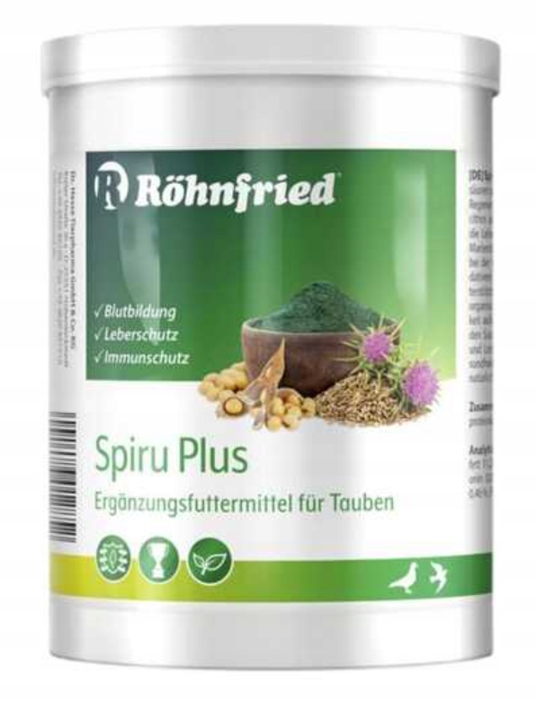 Rohnfried SPIRU PLUS białko odporność regeneracja dla gołębi 450g