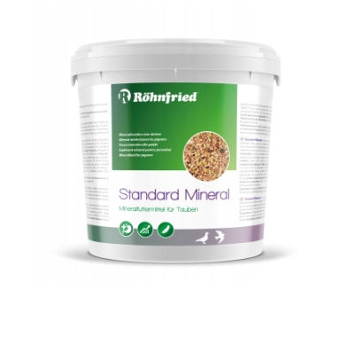 Rohnfried Standard Mineral 10kg grit gryt wiadro Standardmineral dla gołębi
