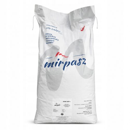 MIR CORN+ gniecione ziarno kukurydzy mlewnikowana bez GMO 20 kg
